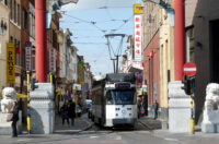 Van Wesenbekestraat with Chinese displays