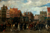 Jaarmarkt op de Meir in Antwerpen